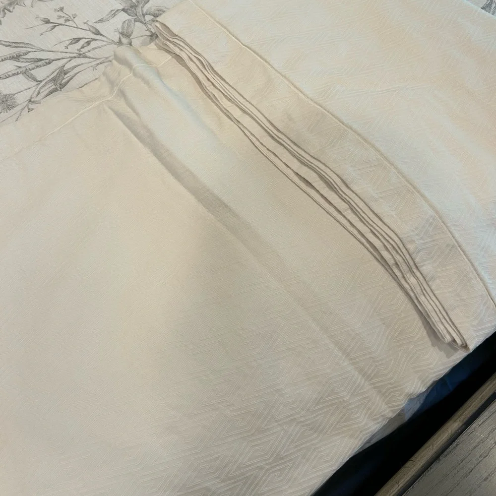 Ralph Lauren Hayden Cream Duvet Cover - Full/Queen